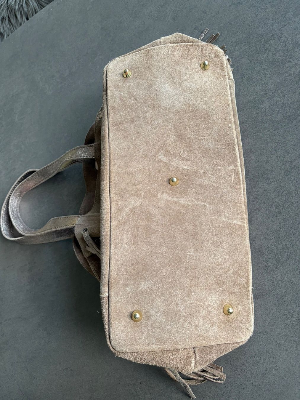 Borse da donna: Geräumige Wildledertasche – Nuovo (secondo la descrizione) da Schlossrued venduto da Meier-Al 4
