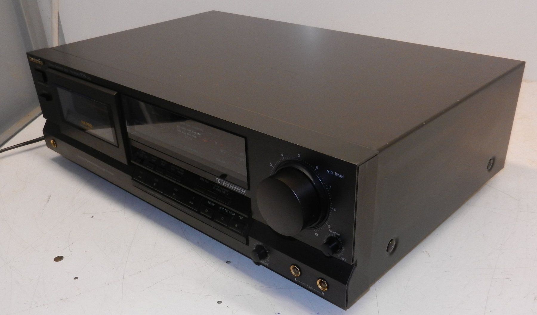 Technics Aufnahmegeräte: Technics Tape-Deck RS-BX404 – Gebraucht aus Männedorf von livesteam 3