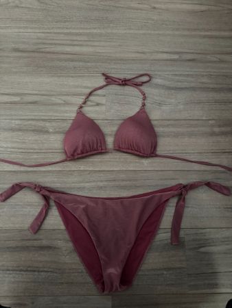 Bikini CALZEDONIA Gr. M rosa glitzer