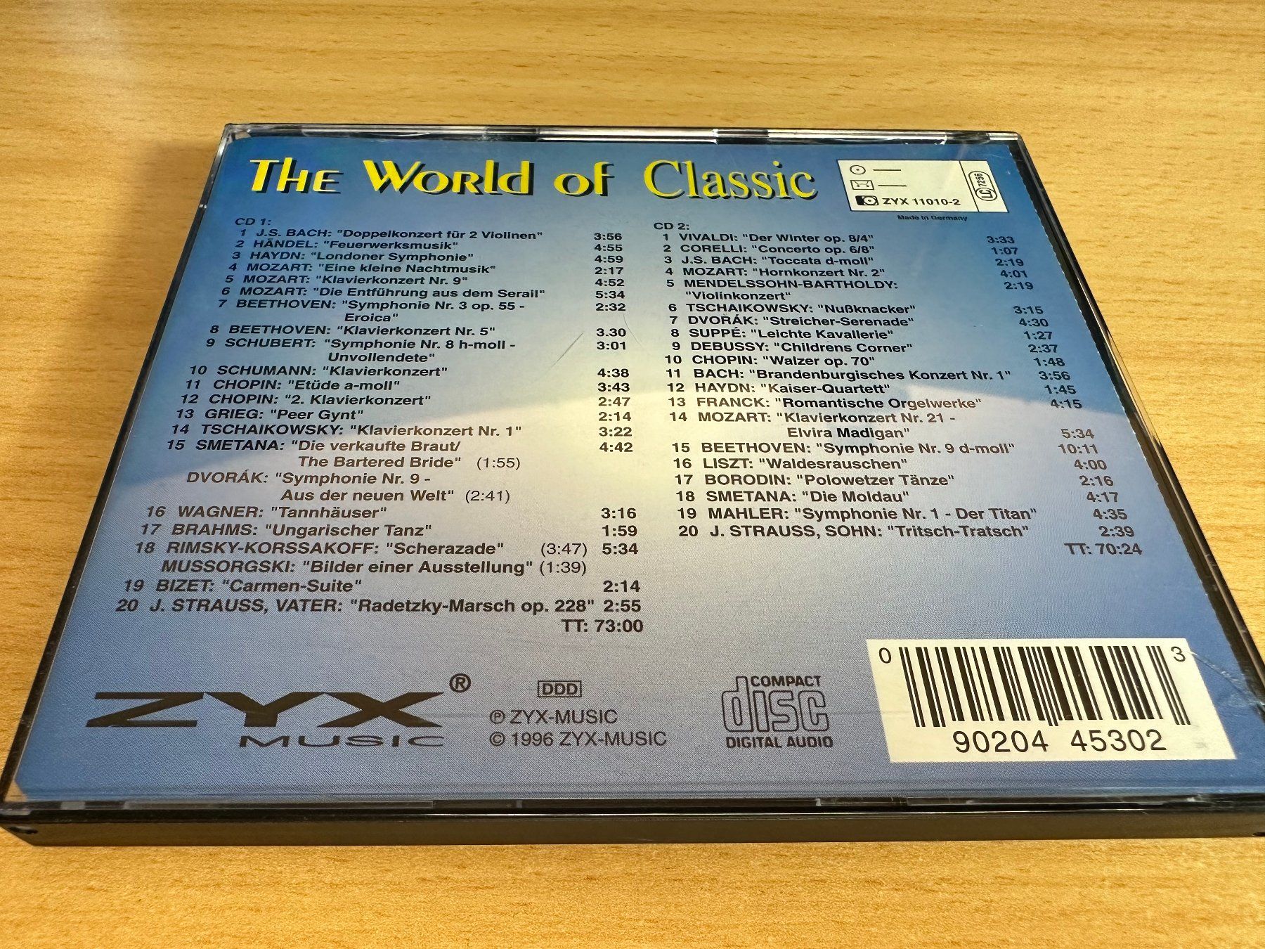CD: The World of Classic - 2 CD – Usato da Rikon im Tösstal venduto da Alpenmutz 1