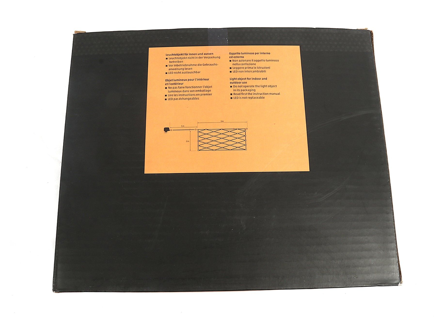 Ghirlande e barre luminose: GLORY LIGHT Lichternetz 200 x 300 cm 800 LED WW – Nuovo (secondo la descrizione) da Steinen venduto da Restwert_Steinen 2