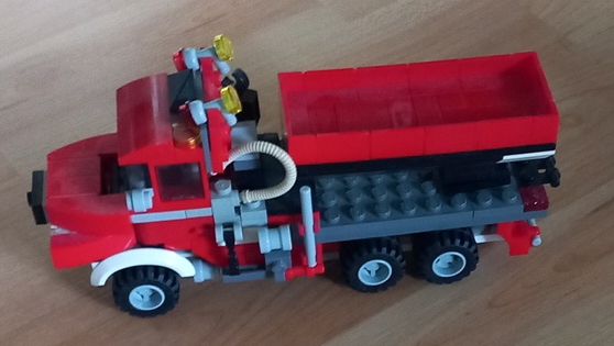 Lego Giocattoli: Lego LKW Truck rot – Usato da Ebnat-Kappel venduto da blazzi