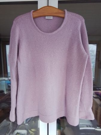 C&A Glitzerpulli Gr. L, Canda rosa Damenpullover Pullover