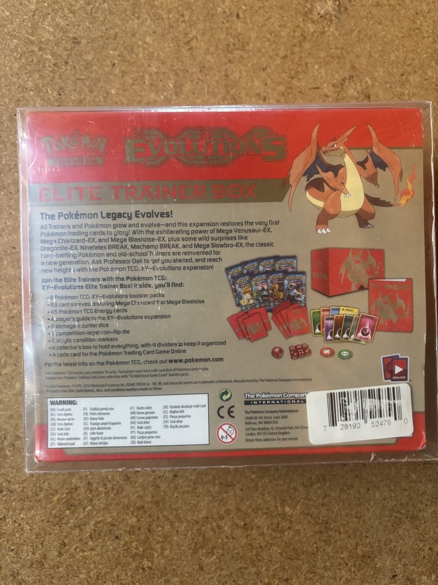Pokémon Carte collezionabili: EN - Pokemon Evolutions Charizard ETB – Nuovo e nell'imballaggio originale da steinhausen venduto da pat_nc2x 7