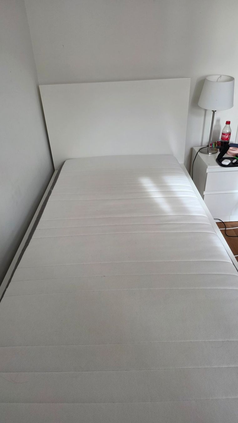 Ikea Lits: Bett MALM 90cmx200cm – D'occasion à Baar par hel_k9vd 2