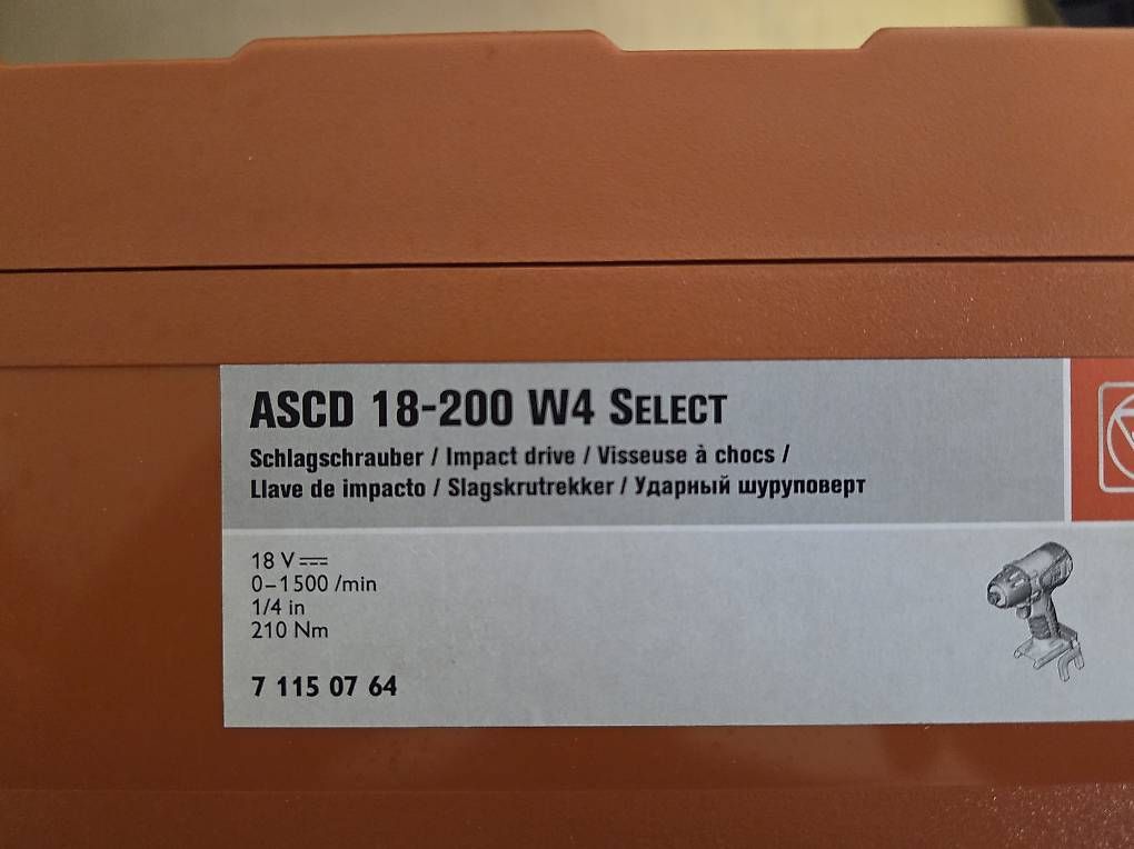 Tous les outils: Fein ASCD 18-200 W4 Select – D'occasion à Berg TG par D.Fehr 1