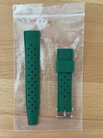 Fluorkautschukarmband 20 mm grün schnell abnehmbar