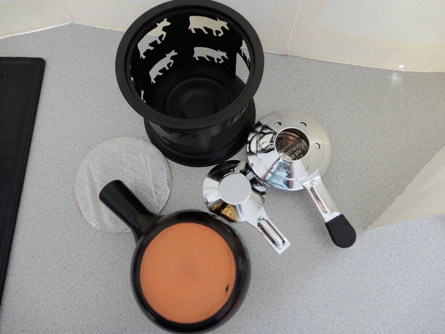 Elettrodomestici da cucina: Fondue-Set, ca. 1  Personen – Usato da Burgdorf venduto da Liss 5