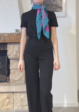Foulard de soie  vintage