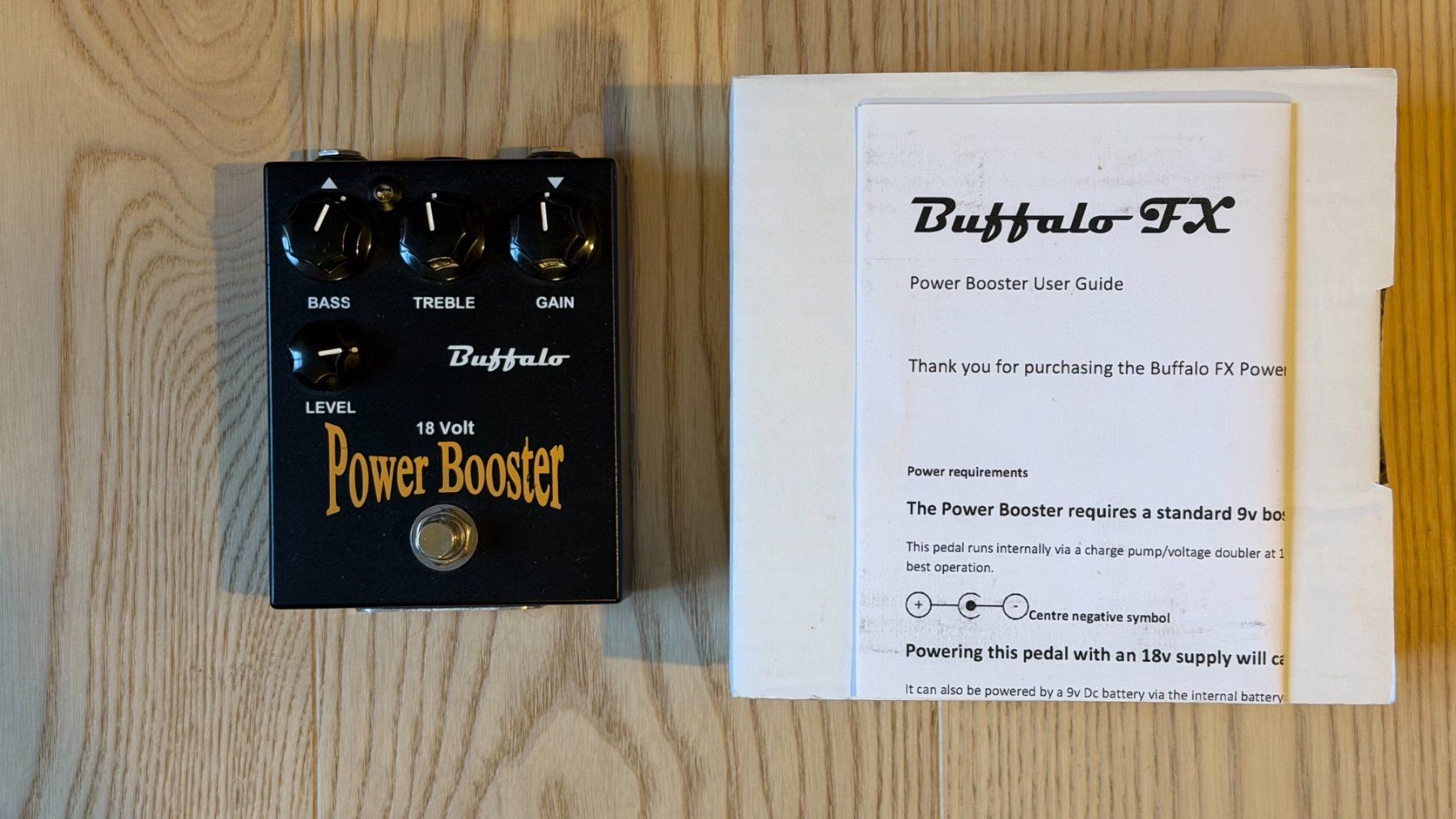 Strumenti musicali: Buffalo FX - Power Booster – Nuovo (secondo la descrizione) da Stettlen venduto da musicman_68