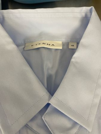 Eterna Damen Bluse hellblau gr 44