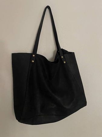 Ledertasche / bag schwarz