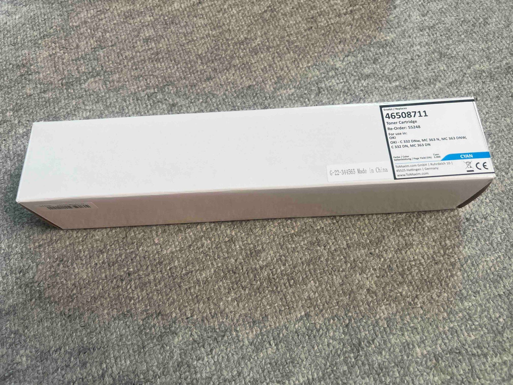 Oki Cartucce per stampanti & toner: Diverse farbige Druckerpatronen zu OKI Laserdrucker C332 – Nuovo e nell'imballaggio originale da Weisslingen venduto da Derfla1 2