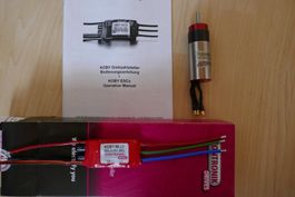 Kontronik Fun 480-33mit Getriebe 4,2:1  und Regler
