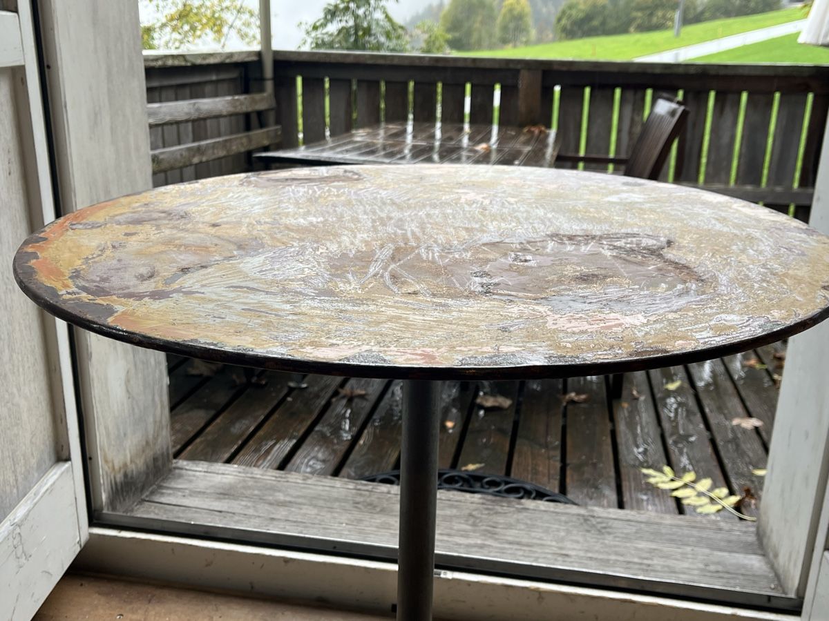 Tavoli: Blechtisch Klapptisch BIGLA – Usato da Wiesenberg venduto da swissantik 1