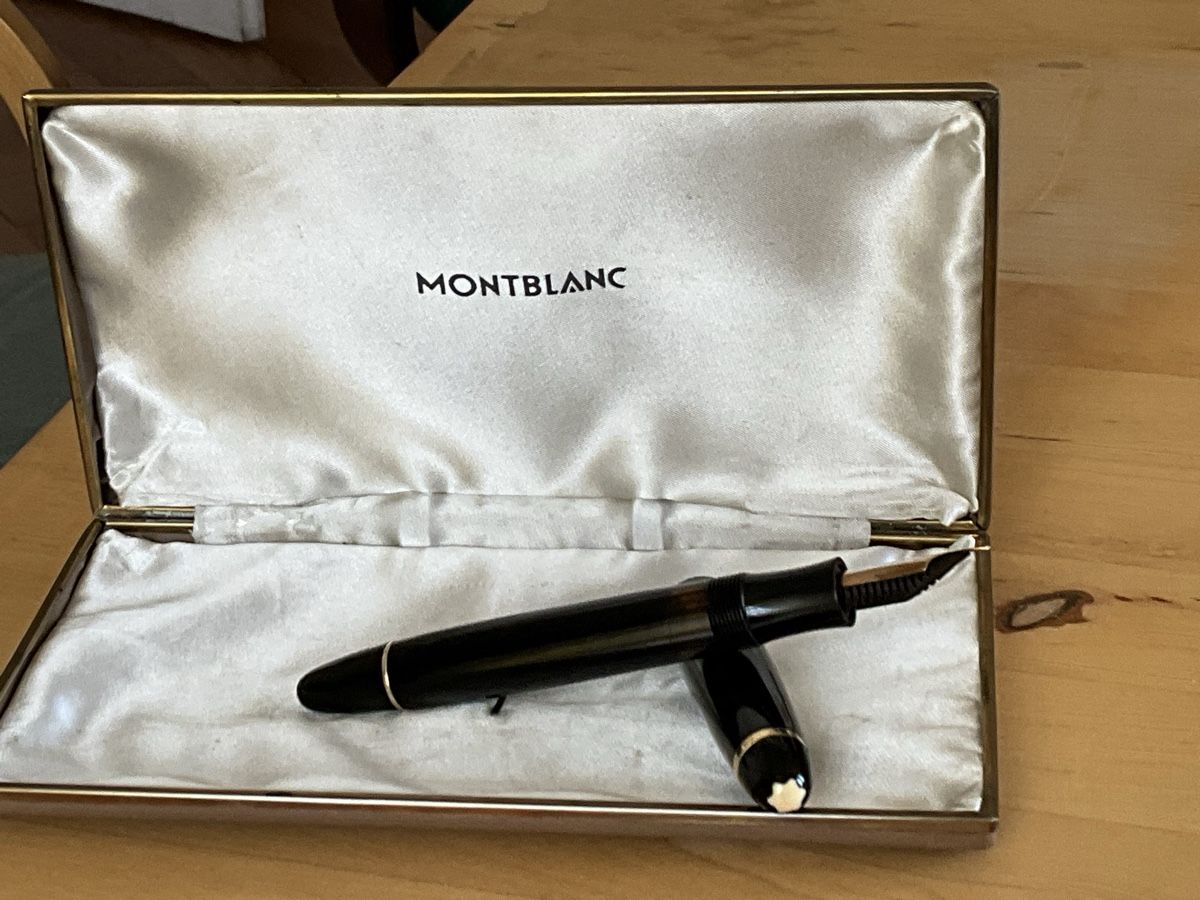 Montblanc Penna & Evidenziatori: Montblanc Masterpiece146 -50 ties celluloid great condition – Usato da Herisau venduto da pernambucco 2