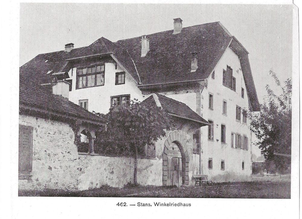 Stans, Winkelriedhaus, 1902 Kaufen auf Ricardo