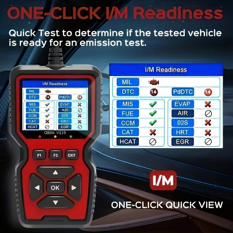 Messen: OBD2 Diagnosegerät Scanner Auto Fehlercode Auslesegerät EOBD – Neu und originalverpackt aus Genève von Promo- 5