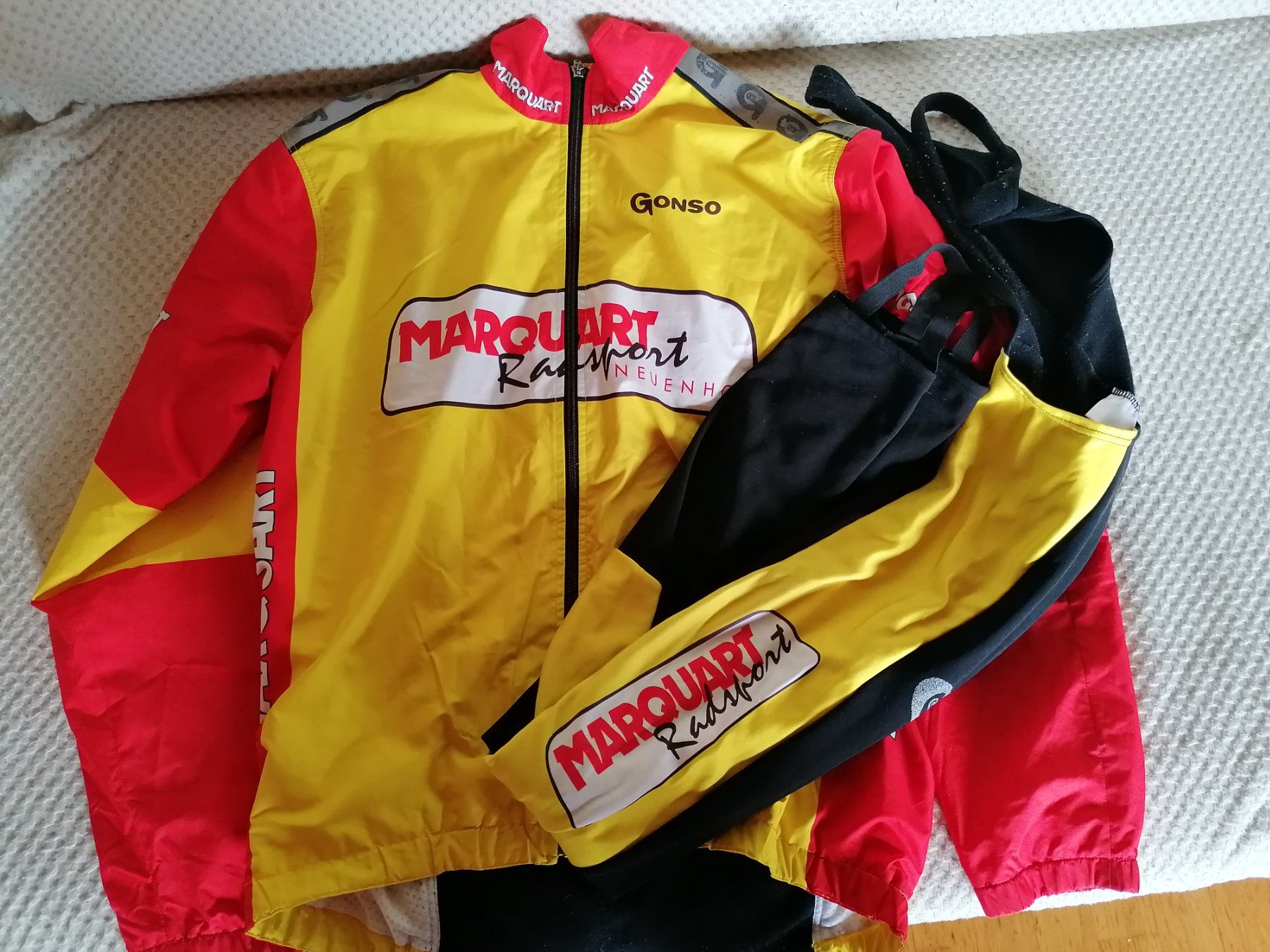 Canottiere & Pantaloni: Top Winter-Velokleider ++Gonso++ Gr. L – Usato da Aeugst am Albis venduto da Stevens4