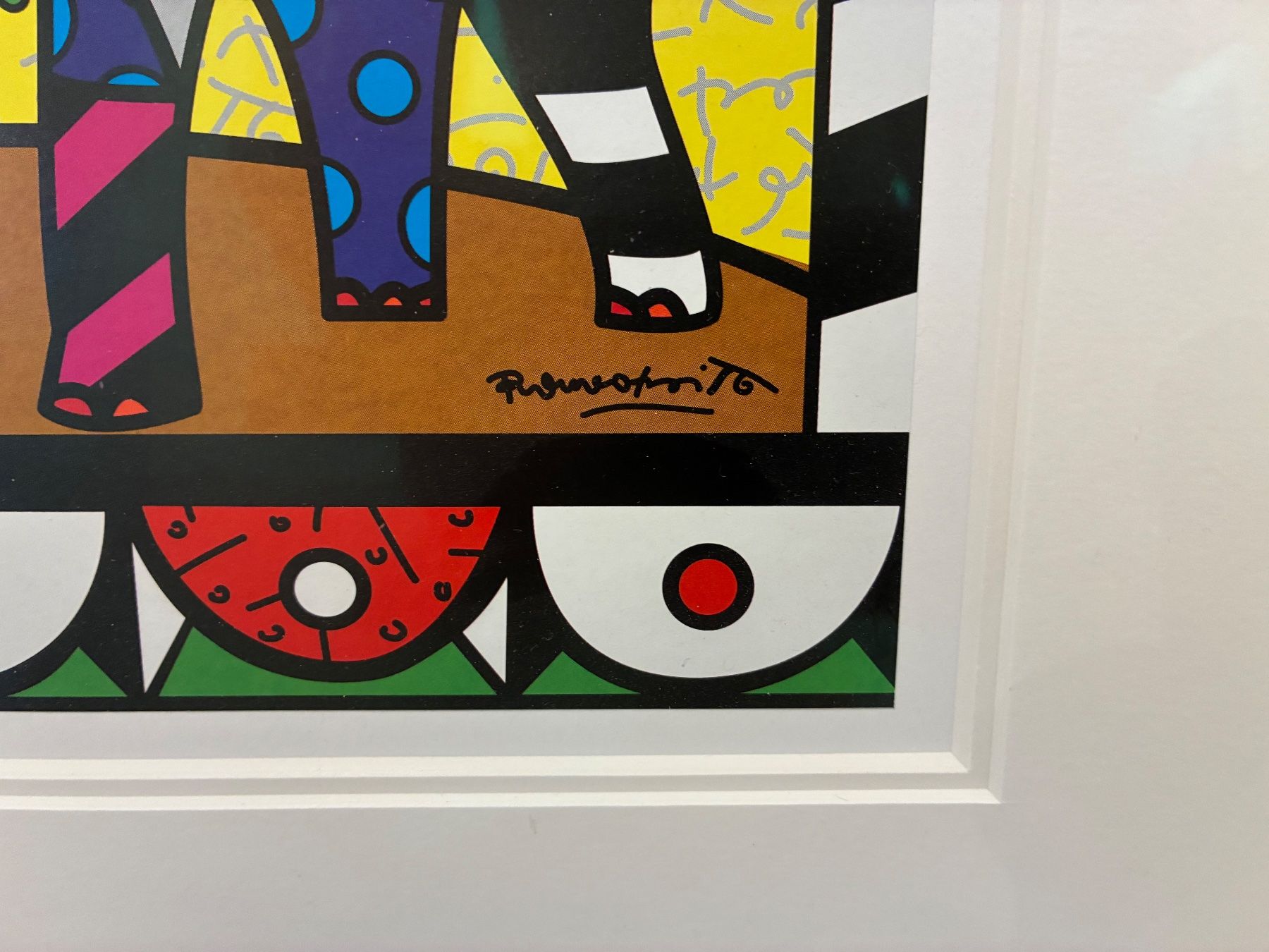 Gemälde: Romero Britto / Knie 2012 – Gebraucht aus Berg TG von Blabla80 1