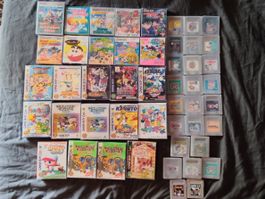 Grosses Game Boy Komplettpaket: 49 Spiele, CIB & Cases