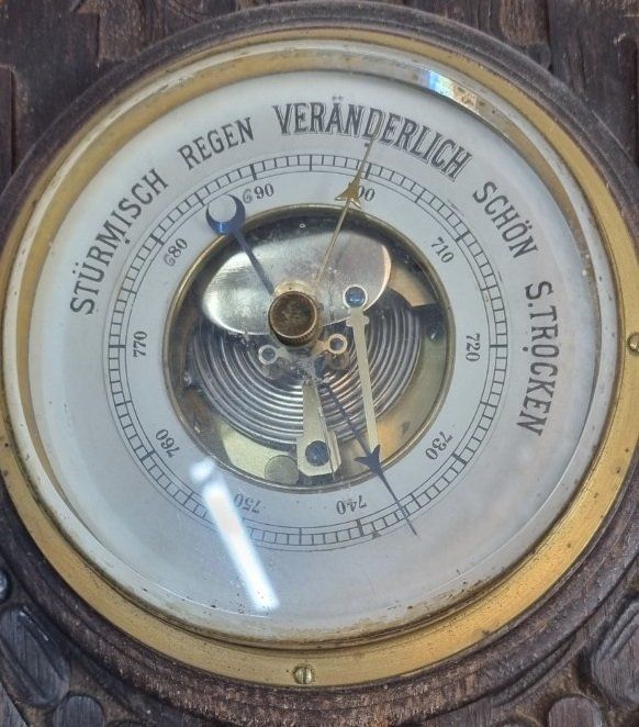 Altro per la casa: Wetterstation Barometer Holz antik – Usato da Flums venduto da Flumsantik 4