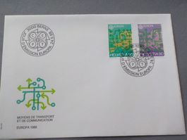 1988, FDC, Europa, Serie