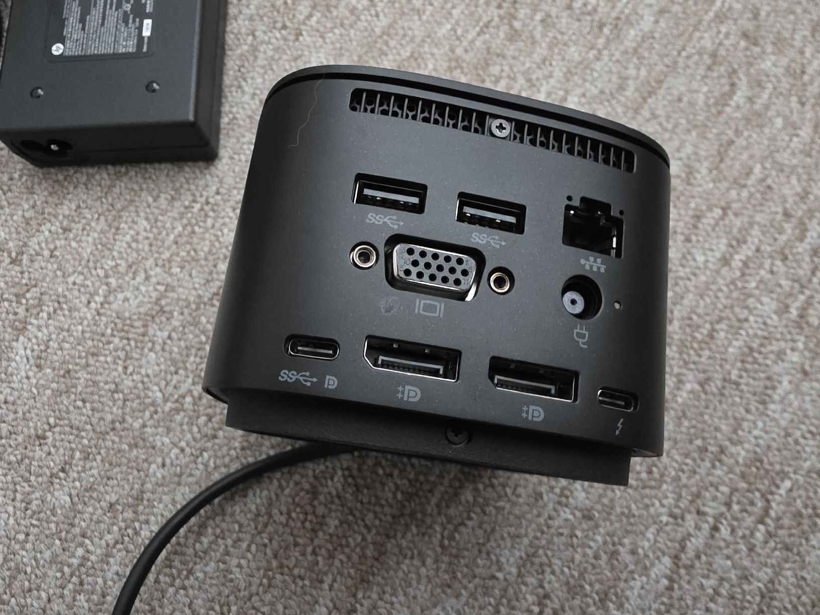 Hewlett Packard Dockingstation: HP Thunderbolt Dock 120W G2 Dockingstation mit Netzteil – Gebraucht aus Niederwil SG von Dominic_Boesch 1