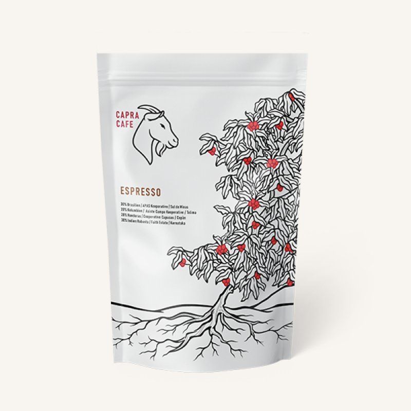 Lebensmittel & Spezialitäten: Capra Cafe Espresso 1kg Kaffee – Neu und originalverpackt aus Jaberg von Elektromarkt