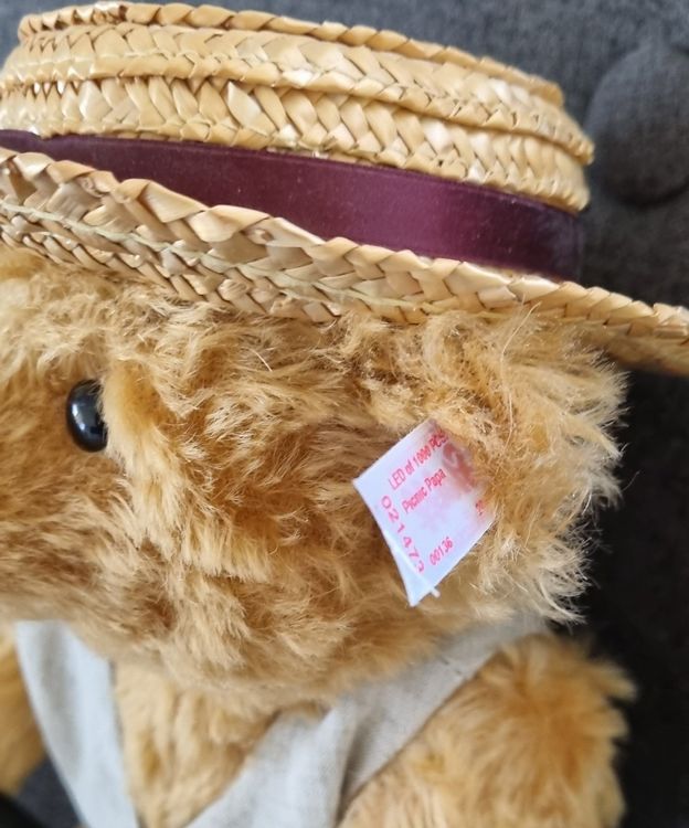 Steiff Teddybär Picknick Papa, 32cm, unbespielt 4