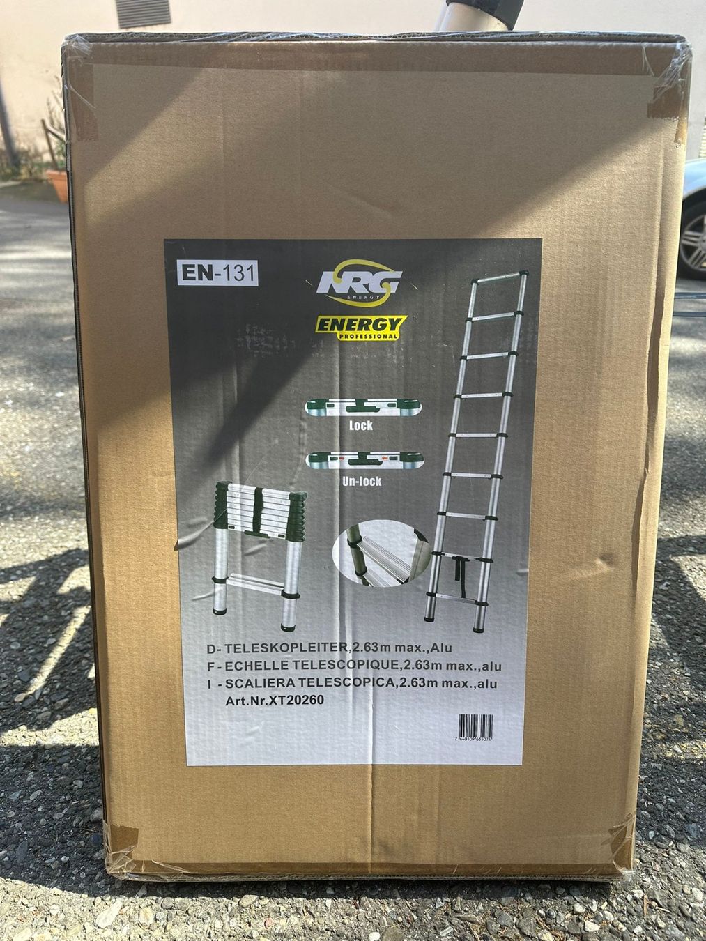 Scale: NRG Teleskopleiter aus Aluminium – Nuovo (secondo la descrizione) da Dübendorf venduto da zue_jz2m 2
