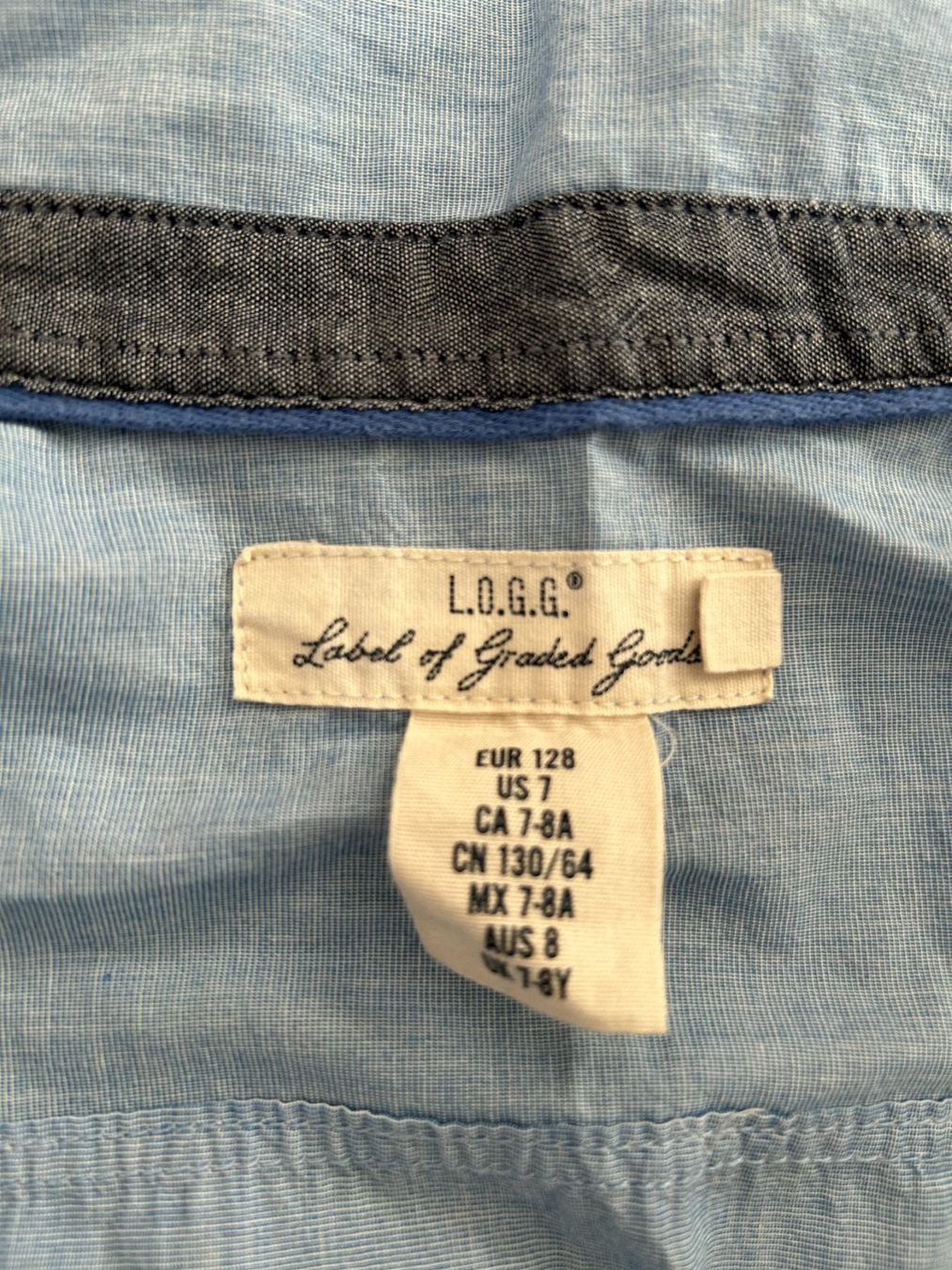 H&M Camicie, T-shirt & Polo: 2 Hemden (langarm), Grösse 128 – Usato da Zumikon venduto da meter03 5