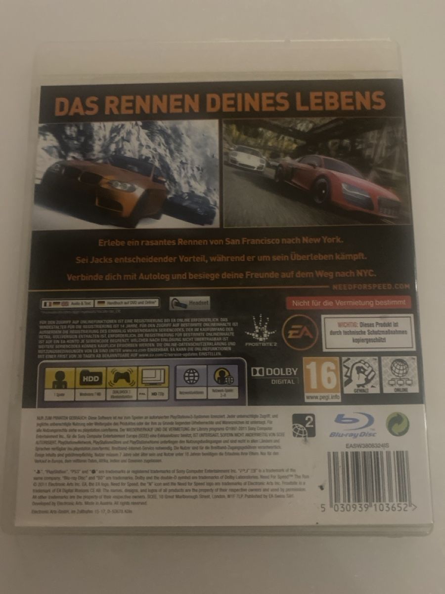 Sony Giochi: Need for Speed the run - PS3 – Usato da Suhr venduto da SchnapperCH 1