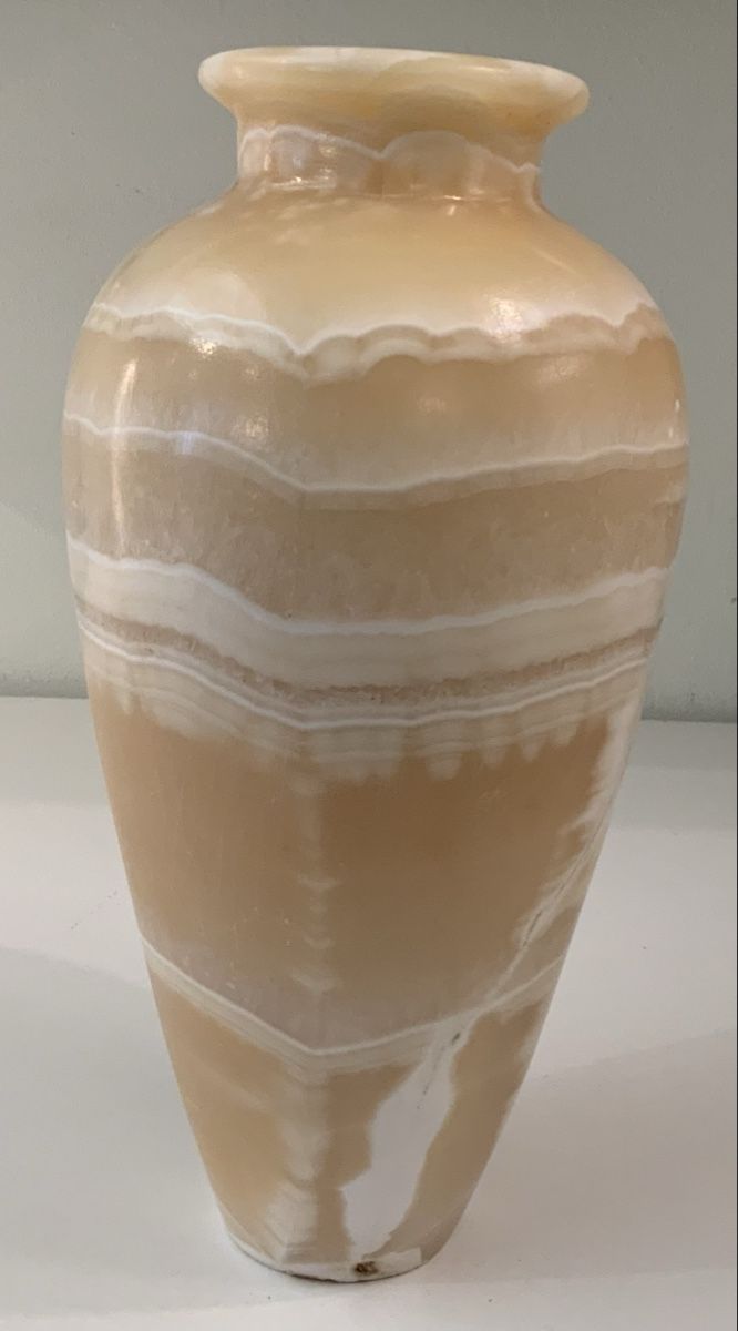 Vasen & Gefässe: Vase en albâtre tourné – Gebraucht aus rolle von Tontonjulot 3