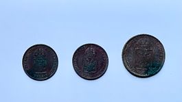 K.K. Österreich Münzen, 1 & 2 Kreuzer