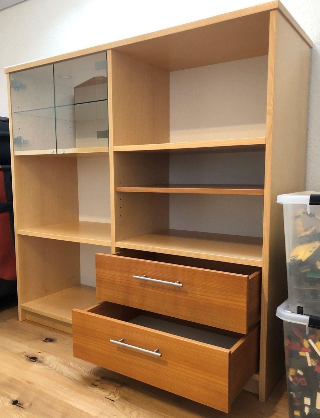 Vetrine: Highboard mit Vitrine – Nuovo (secondo la descrizione) da Veltheim AG venduto da EVENT-LLS 1
