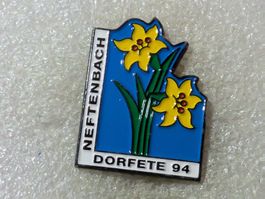 Ansteckpin 85: Neftenbach Dorfete