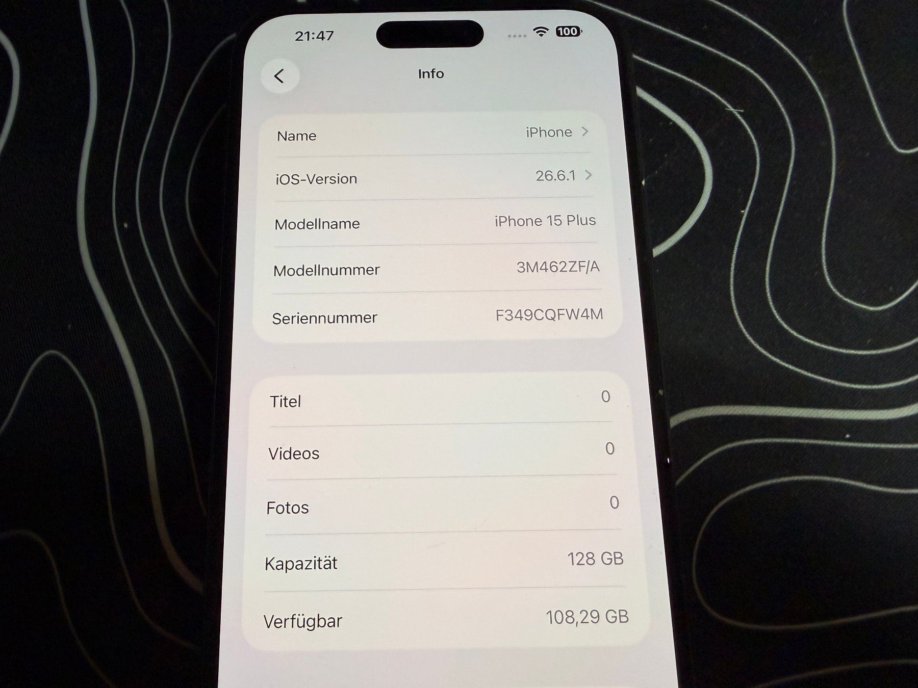 Apple Portables: Iphone 15 Plus 128Gb#76 – D'occasion à Au SG par bah_6f5w 5