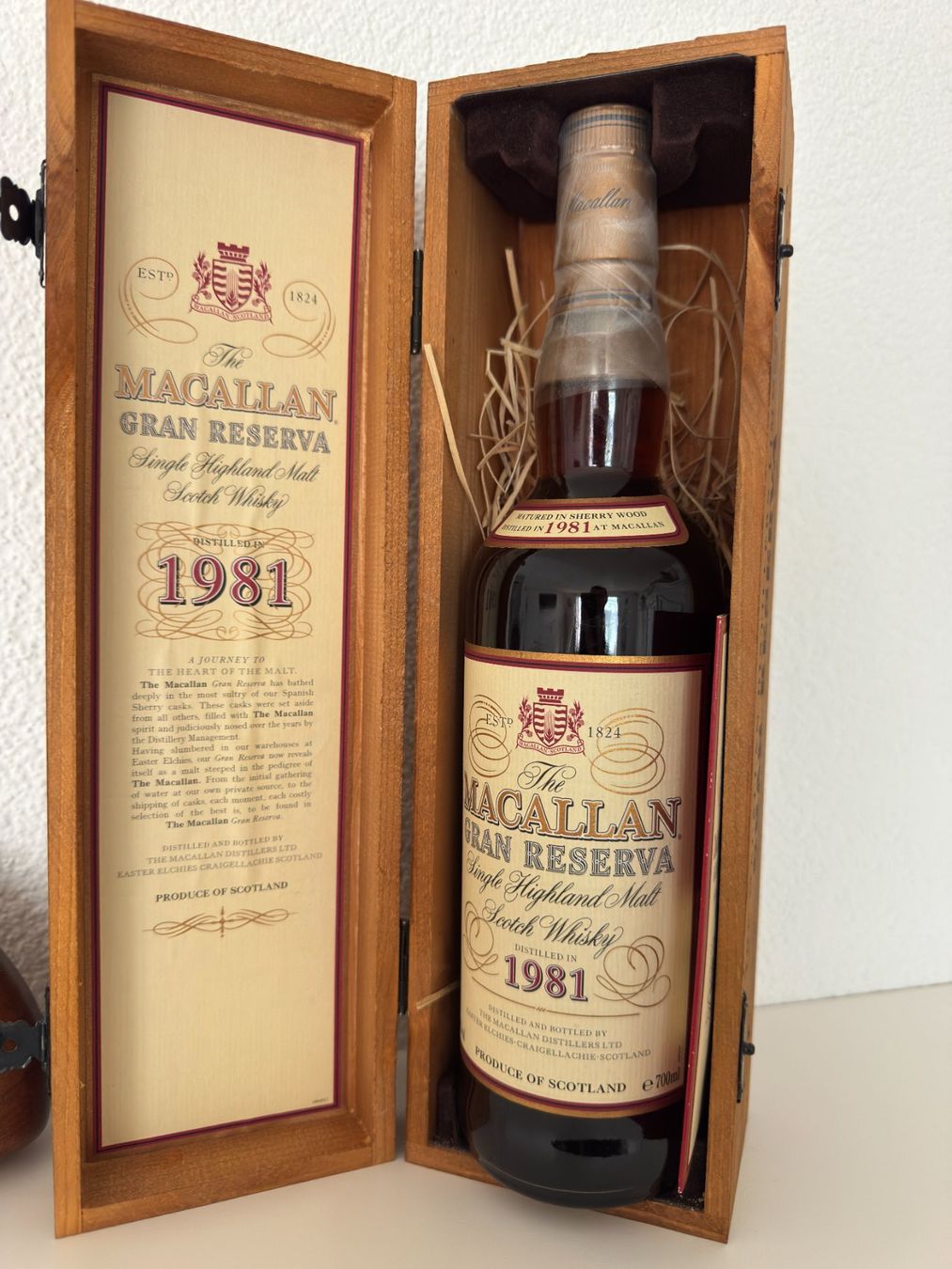 Macallan Bevande alcoliche: THE MACALLAN GRAN RESERVA 1981 – Usato da Heimberg venduto da familiaschoeni 1