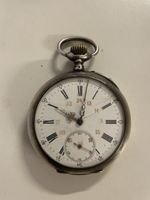 G 141 ) antike Taschenuhr Silber 800