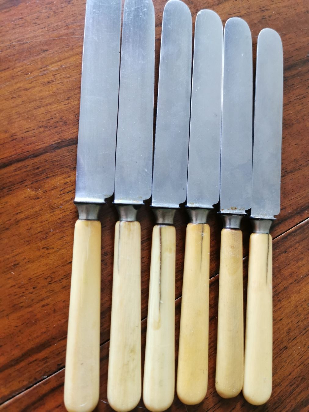 Couverts: Bleuler A. Zurich Messer Set 6 St. Vintage. – D'occasion à Schlieren par vlalif 3