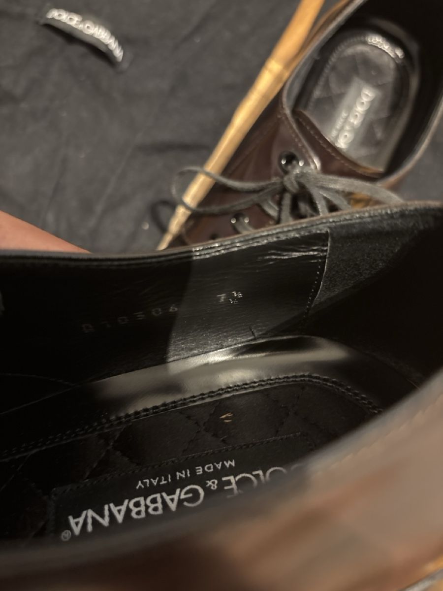 Dolce & Gabbana Scarpe da uomo: Chaussures Dolce & Gabbana marron pointure 7.5 – Usato da GENÈVE venduto da Gaasss 8