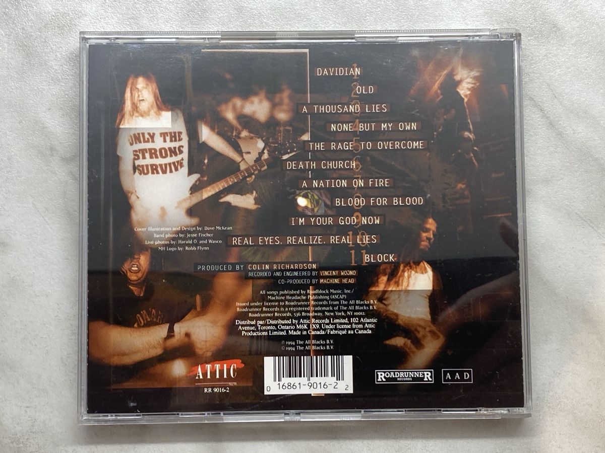 CD: Machine Head - Burn My Eyes – Nuovo (secondo la descrizione) da Aigle venduto da St_anger 1