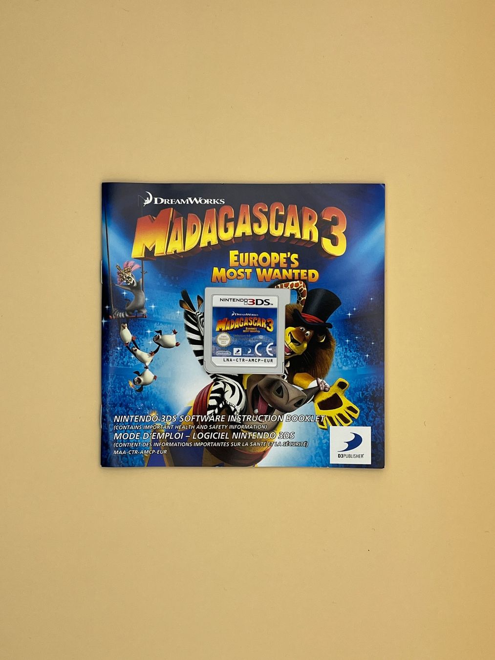Nintendo Giochi: 3DS / Madagascar 3 – Usato da Kölliken venduto da sergesellsretro 3