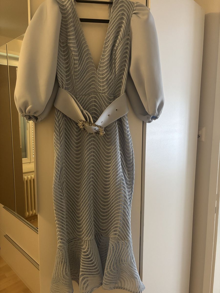 Asos Vestiti: Abendkleid Kleid hellblau – Nuovo (secondo la descrizione) da Zürich venduto da kri_zn7z