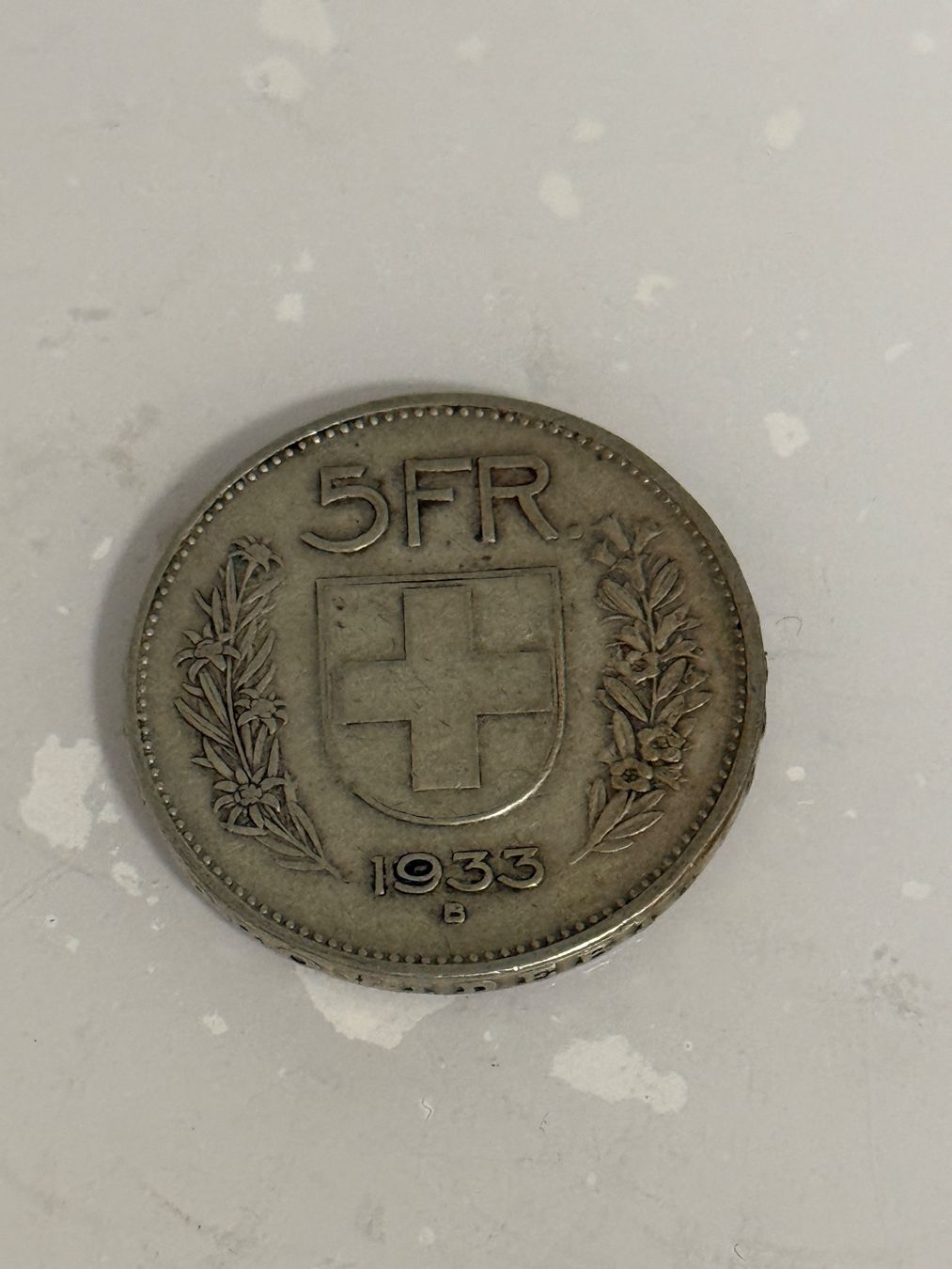 Tutti le monete: 5 Franken 1933  Silber – Usato da Wallisellen venduto da SWISS_SILVER1 1