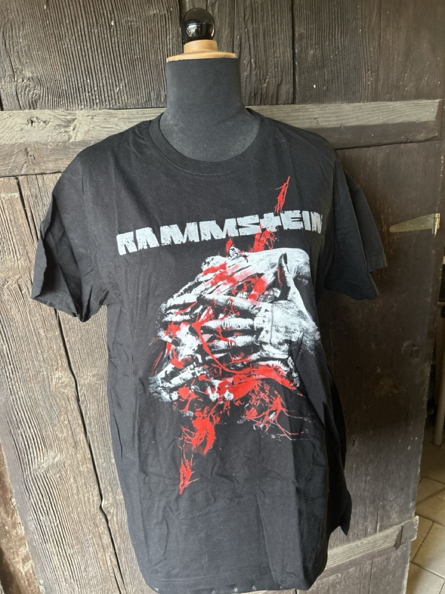 Top: T-Shirt Rammstein Grösse M schwarz – Usato da Kirchdorf BE venduto da Stella130