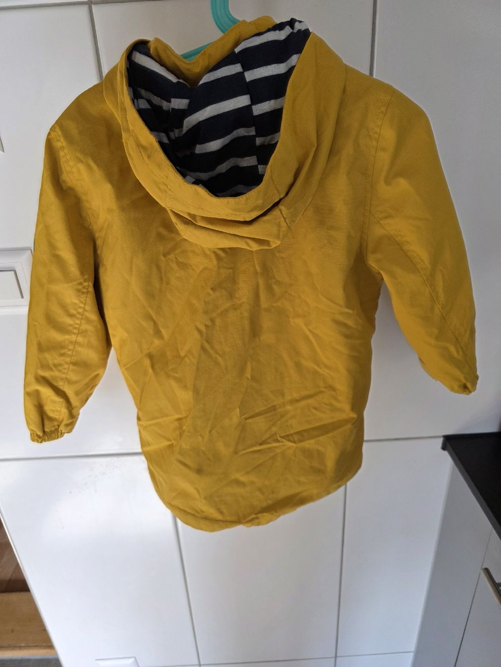 H&M Jacken & Mäntel: H&M Herbstjacke Gr.98 Senfgelb – Gebraucht aus St. Peterzell von upcycling_ 1