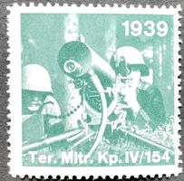 Soldatenmarke 2.WK, Ter Mitr Kp IV/154, offen, Wi Ter 274