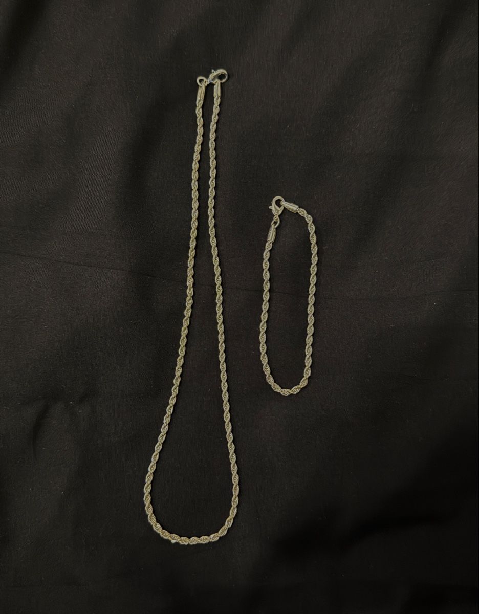 Catenine: Rope Chain mit passendem Armband – Nuovo (secondo la descrizione) da zürich venduto da gxx_kng7